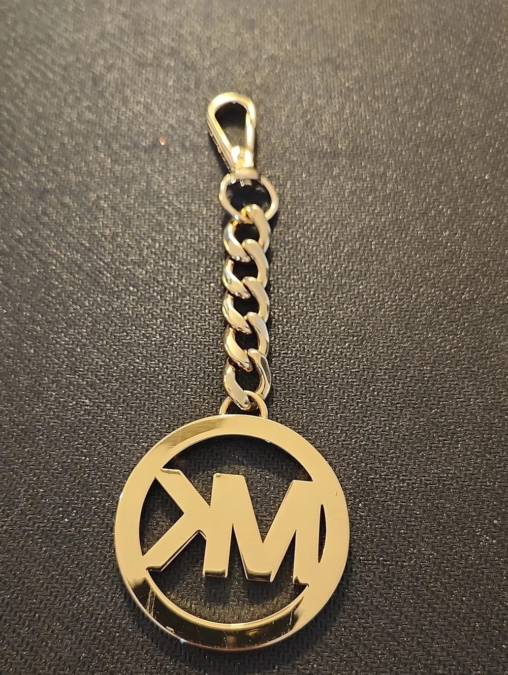 Michael Kors Large Bifold Passport Wallet w/Free MK Bag Charm